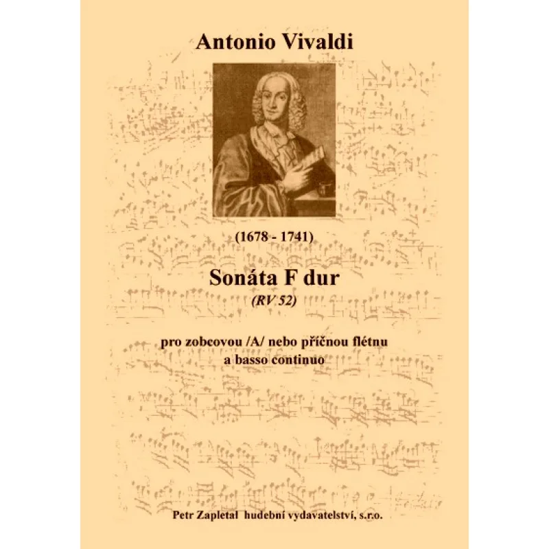 NotaNota Sonáta F dur (RV 52)