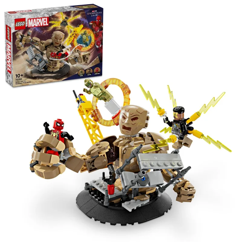 LEGO Marvel 76280 Spider-Man vs. Sandman: Posledná bitka