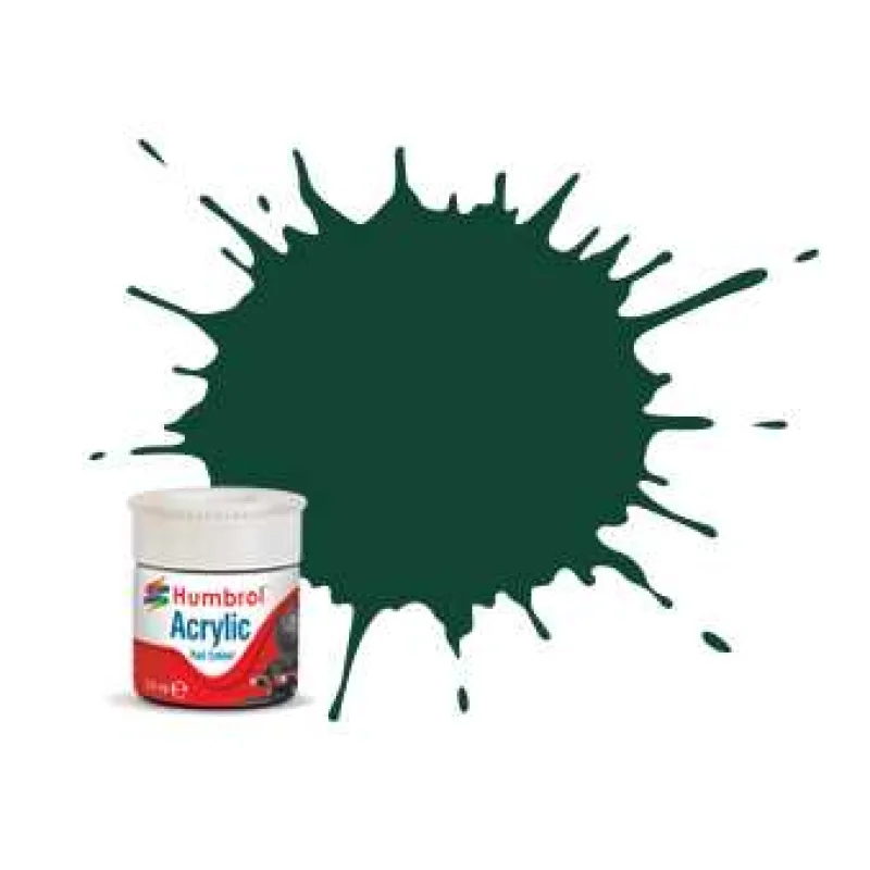 Humbrol farba akryl železničná AB2405 - No RC405 GWR/BR Green - Matná - 14ml