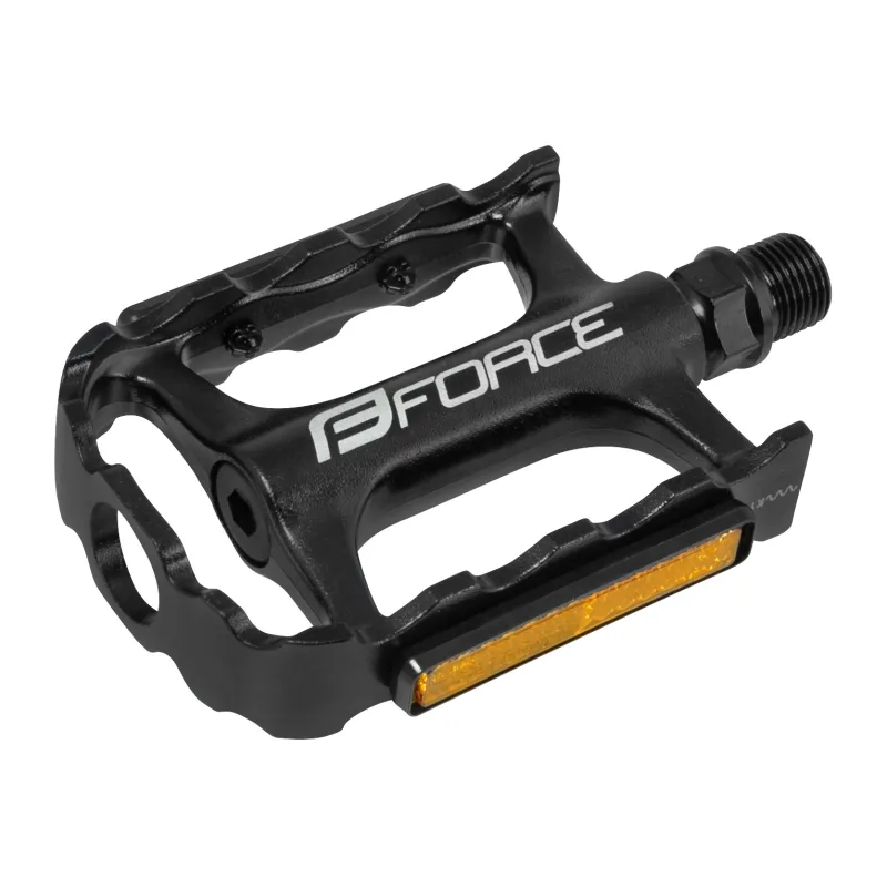 Pedály MTB Force REVO Al. průmyslová ložiská černé