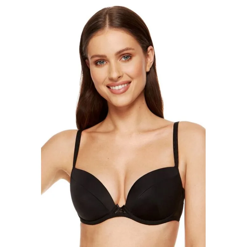 Podprsenka push-up plunge Zara/B1 čierna 70A