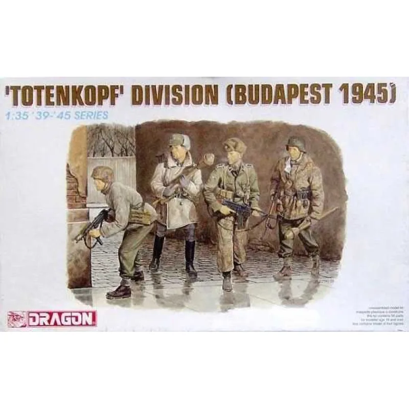 Dragon Model Kit figúrky 6095 - "TOTENKOPF" DIVISION (BUDAPEST 1945) (1:35)