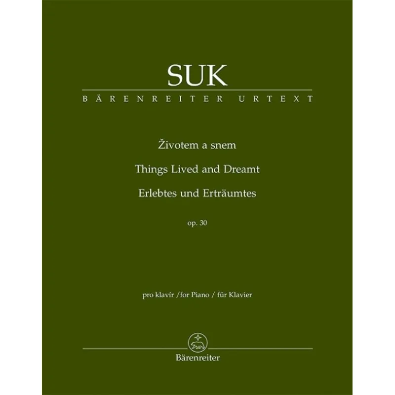 Bärenreiter Klavírní kvartet a moll op. 1