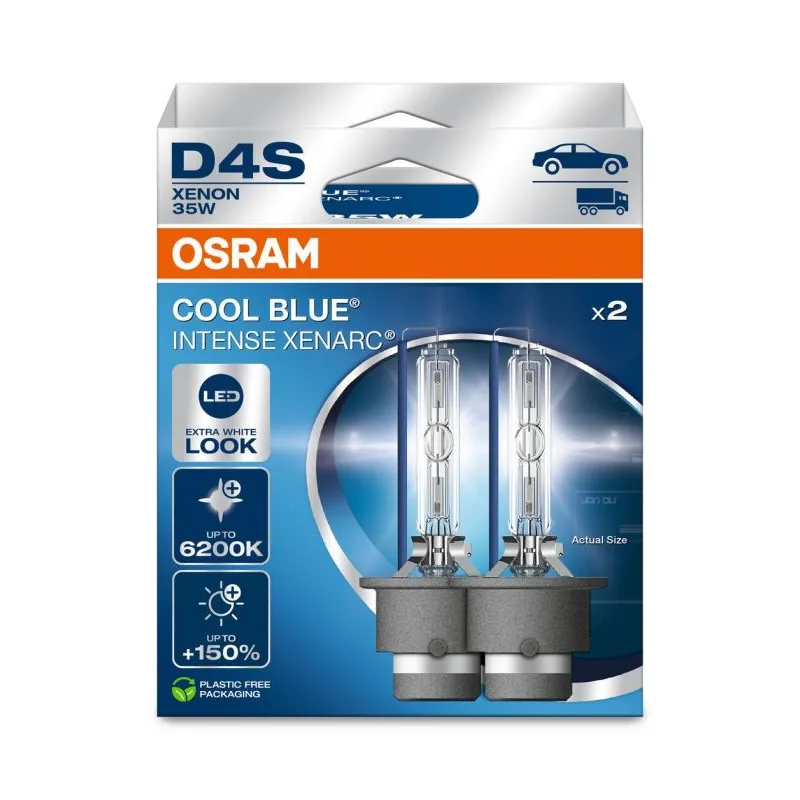 Osram xenonová výbojka D4S XENARC Cool Blue Intense NextGeneration 6200K +150% BOX