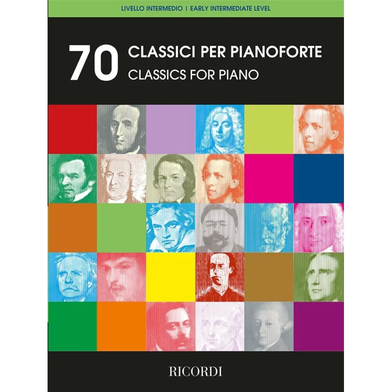 Ricordi 70 classici per Pianofort