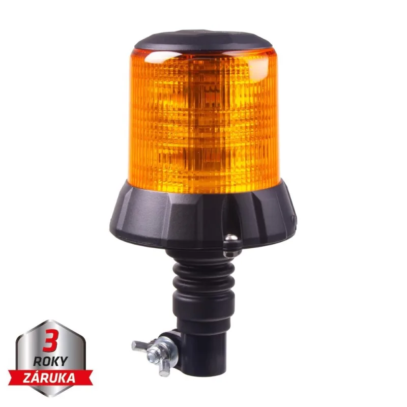 Robustní oranžový LED maják, na držák, 96W, ECE R65 wl405hr