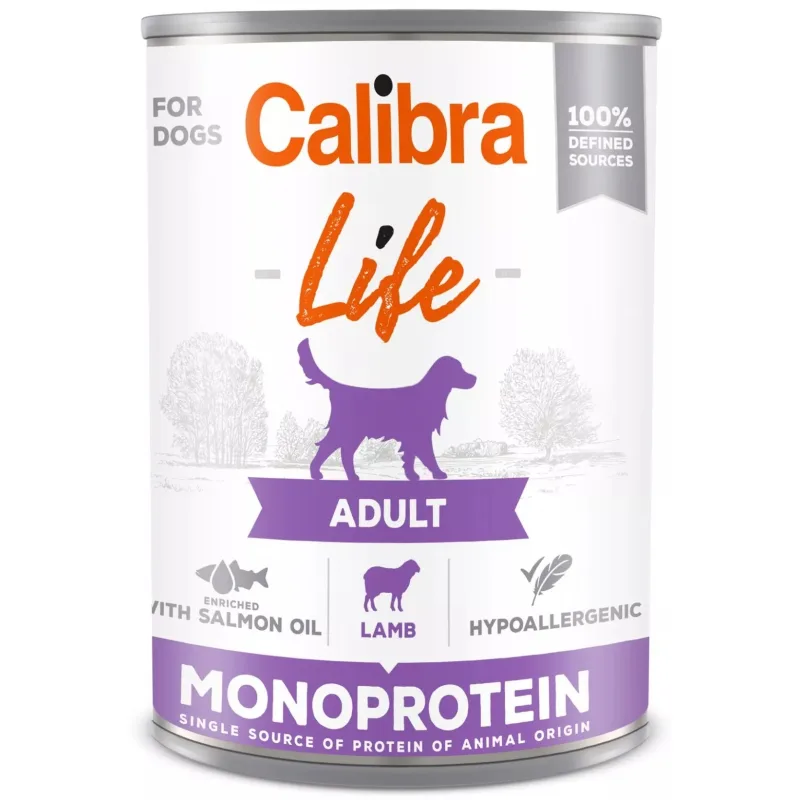 Calibra KONZERVA dog Adult Life Lamb 6 x 400g