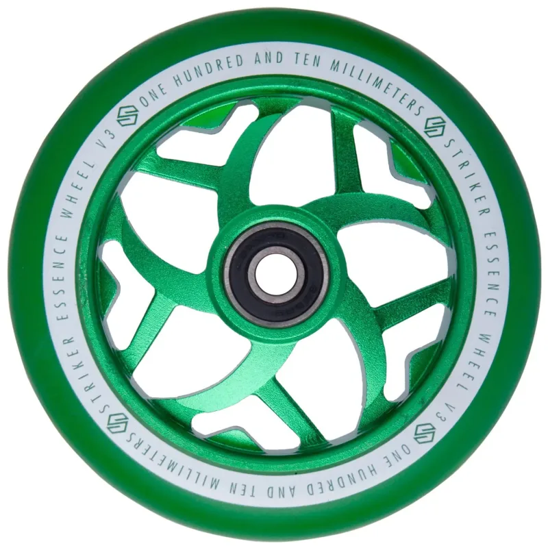 Kolečko Striker Essence V3 Colorblast 110mm Zelená