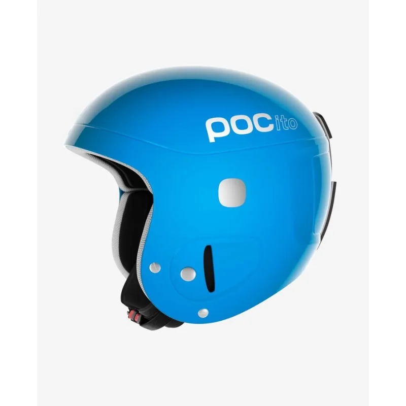 Dětská sjezdová helma POC POCito Skull Fluorescent Blue