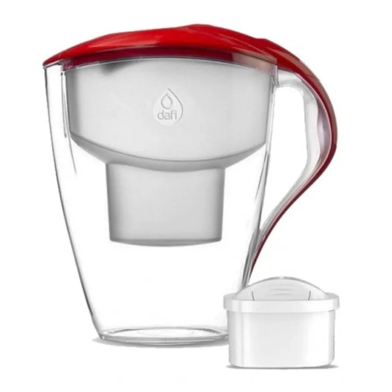 Dafi Astra unimax - filtračná kanvica - 3 l - červená + filter zadarmo