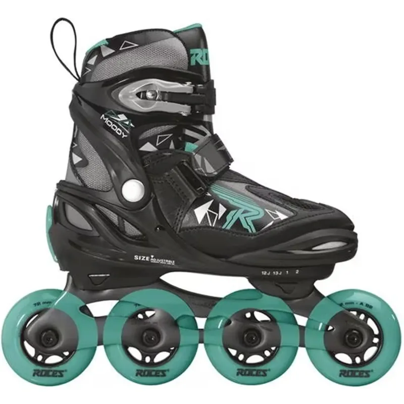 Roces Moody TIF Kolečkové brusle dívčí (Black/Aqua|30-35)