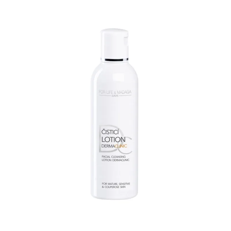 For Life & Madaga Čistící lotion Dermaclinic na citlivou a kuperózní pleť 200 ml