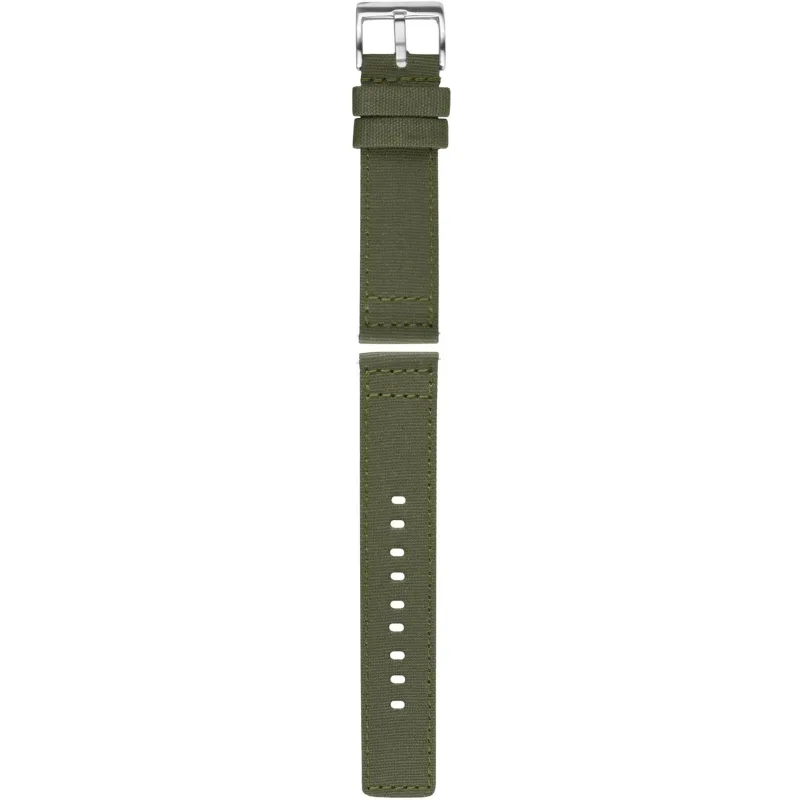 Nylonový remienok na hodinky 22 mm zelený A-NIS AN0006.11-22