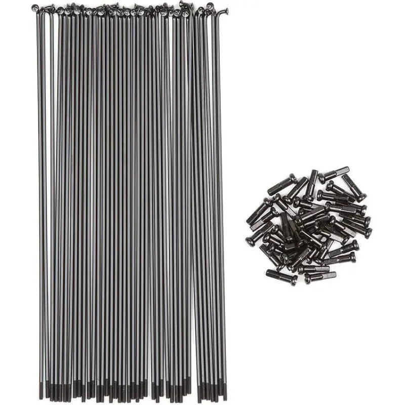 BSD Stainless BMX Sada Paprsků (194mm|Černá)
