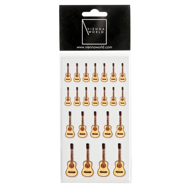 Vienna World Samolepky - kytara (2ks)