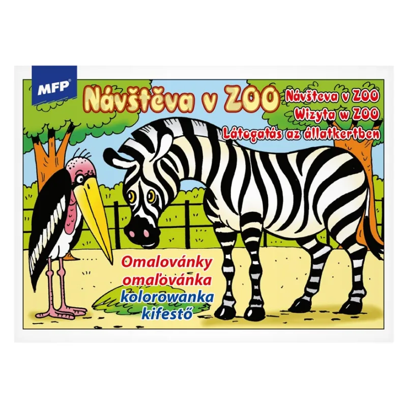MFP Rappa Omaľovánka MFP Návšteva zoologickej záhrady