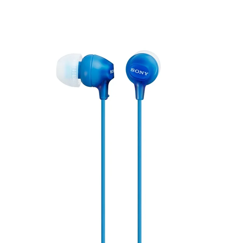 SONY sluchátka MDR-EX15LP, modré MDREX15LPLIZLI.AE