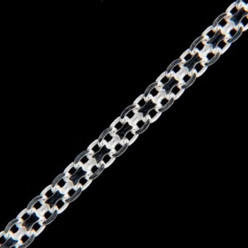 Strieborná retiazka KA BIS2L50RH, 45 cm, 5.90 g