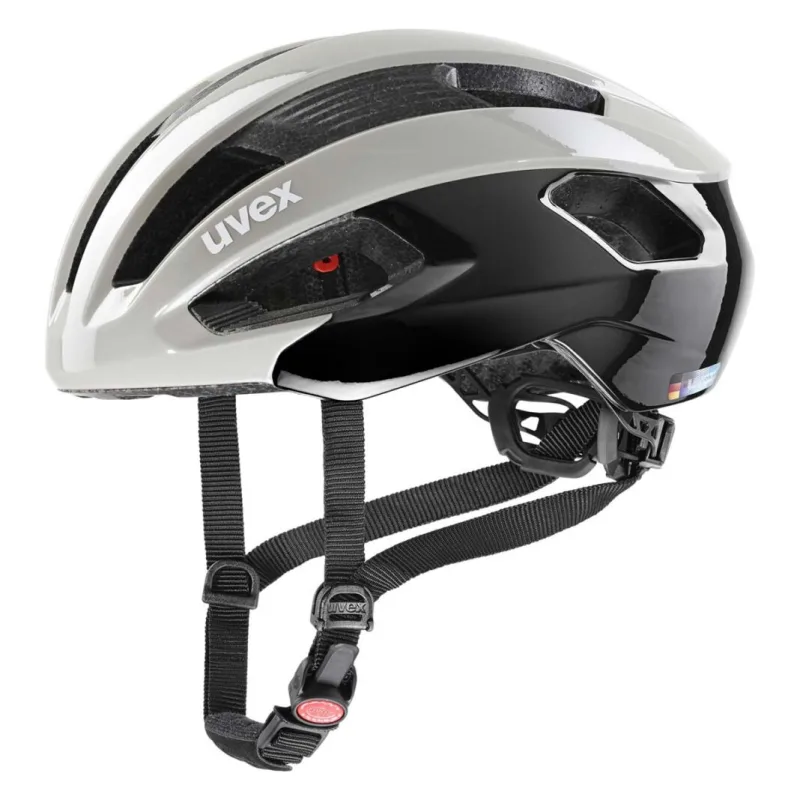 Cyklistická helma Uvex rise sand-black