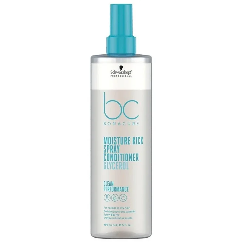 SCHWARZKOPF BC Moisture Kick Conditioner Spray 400ml - 2f. sprej pre suché a trvalené vlasy