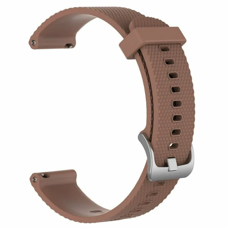 Silikonový řemínek hnědý 18mm ESES 1530001489