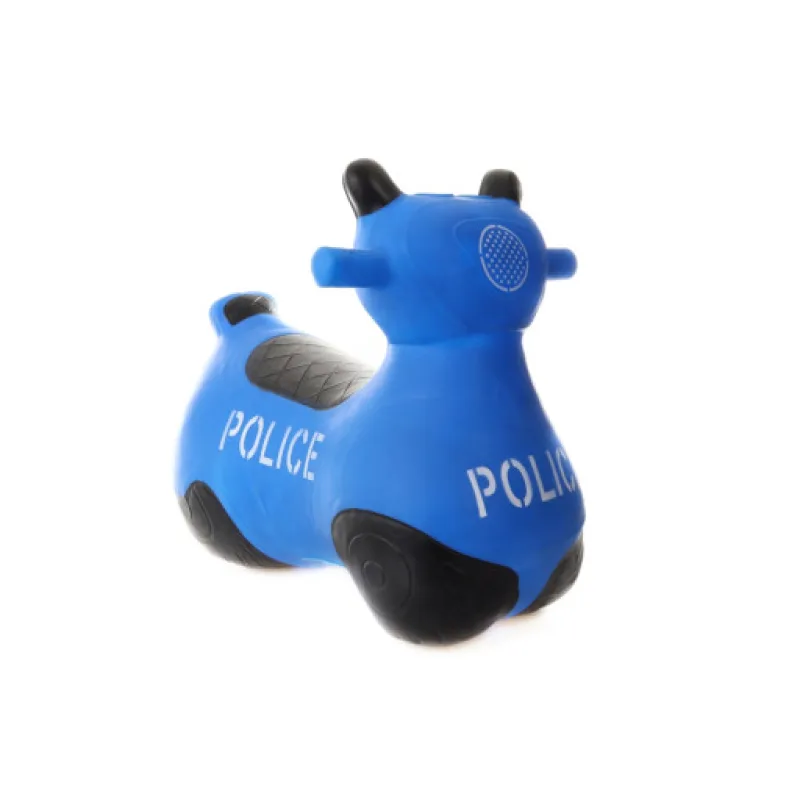 Dětské gumové hopsadlo motorka Policie, 50x40,5x21 cm