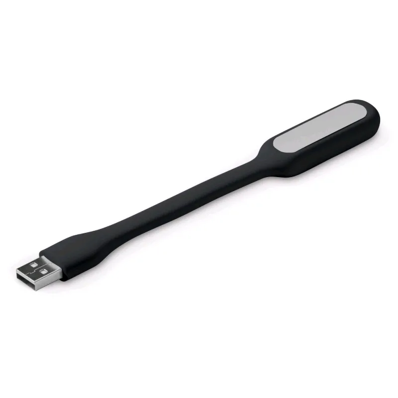 USB lampička k notebooku C-TECH UNL-04, flexibilní, černá UNL-04BK