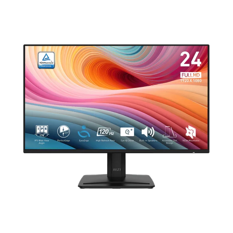 MSI Pro/MP242A E2/23,8"/IPS/FHD/120Hz/1ms/Černá/2R PRO MP242A E2