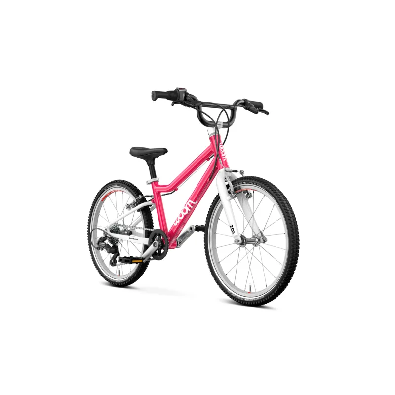 Dětské jízdní kolo Woom 4 GO 20" hot pink 2025