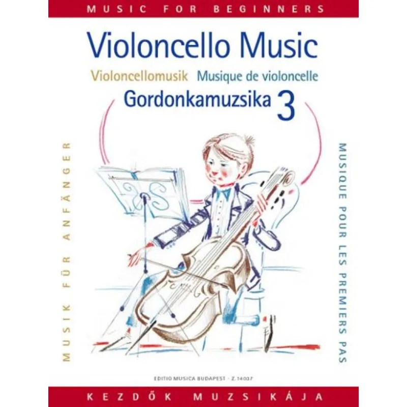 Editio Musica Budapest Violoncello Music for beginners 3
