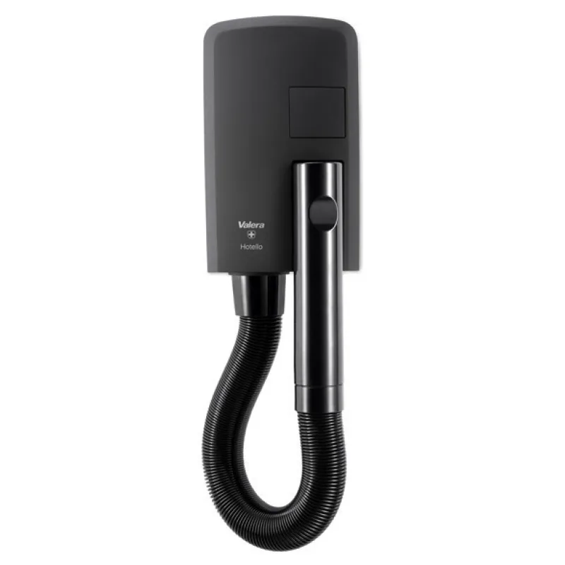 VALERA 832.02 T MB Hotello Super MATT BLACK 1400W - hotelový fén s pripevnením na stenu