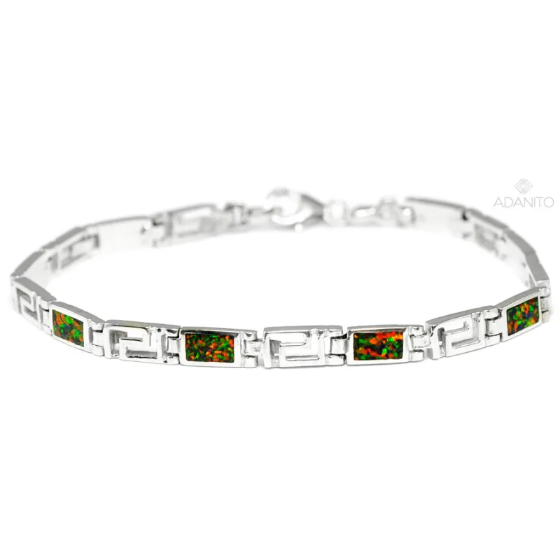 Strieborný opálový náramok ADANITO EFB0001024