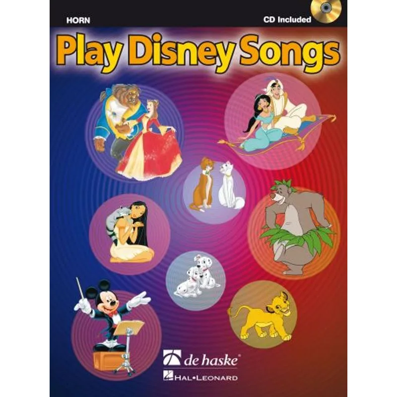De Haske Look, Listen & Learn – Play Disney Songs for Horn + CD
