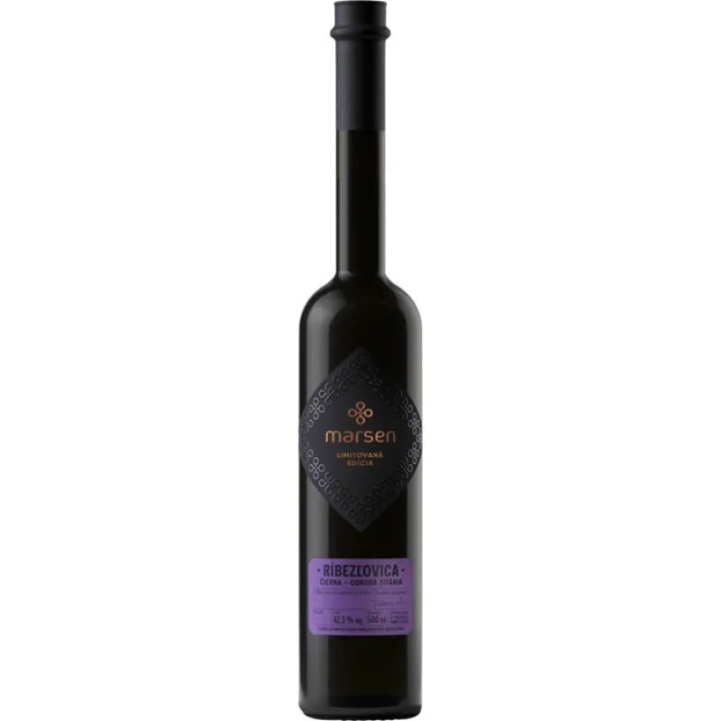 Marsen Ríbezľovica odroda Titánia 42,3% 0,5 l (čistá fľaša)
