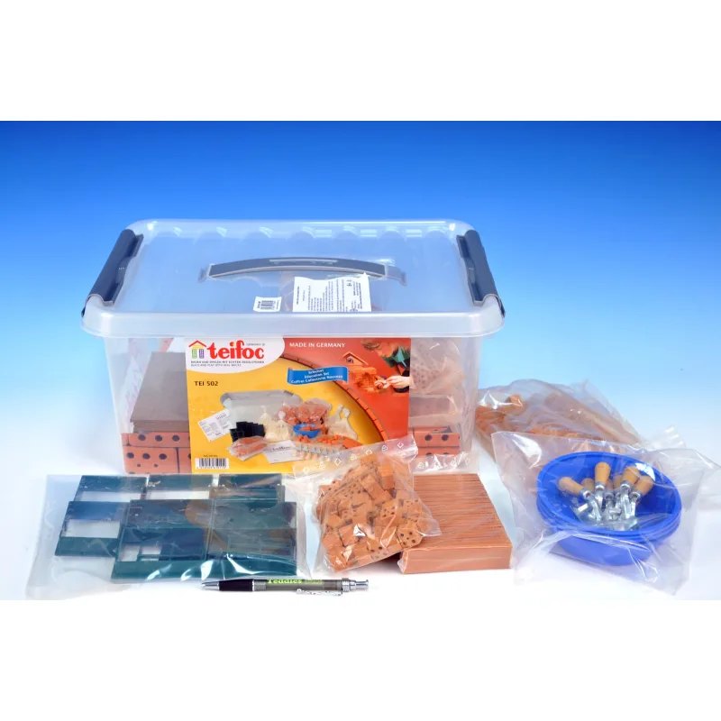 Směr Stavebnica Teifoc School Set 320ks v plastovom boxe s úchytmi 39x19x29cm