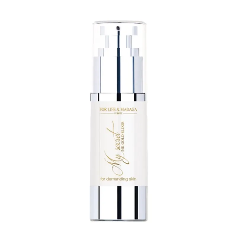For Life & Madaga My Secret 24K Gold Elixir - Pleťový elixír se zlatem 30 ml