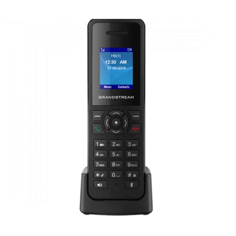 Grandstream DP720, ručka k DP750, 1,8" LCD bar. displej, 3.5mm jack, Micro-USB, až 3cestná konf. DP720