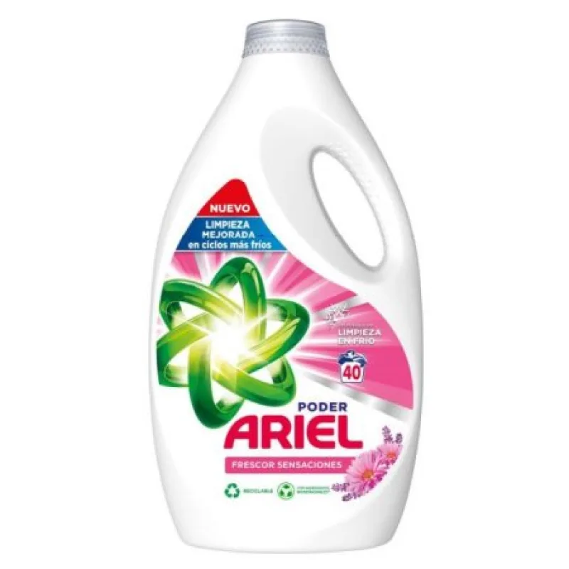 Ariel Frescor Sensaciones prací gél 2L na 40 pracích dávok