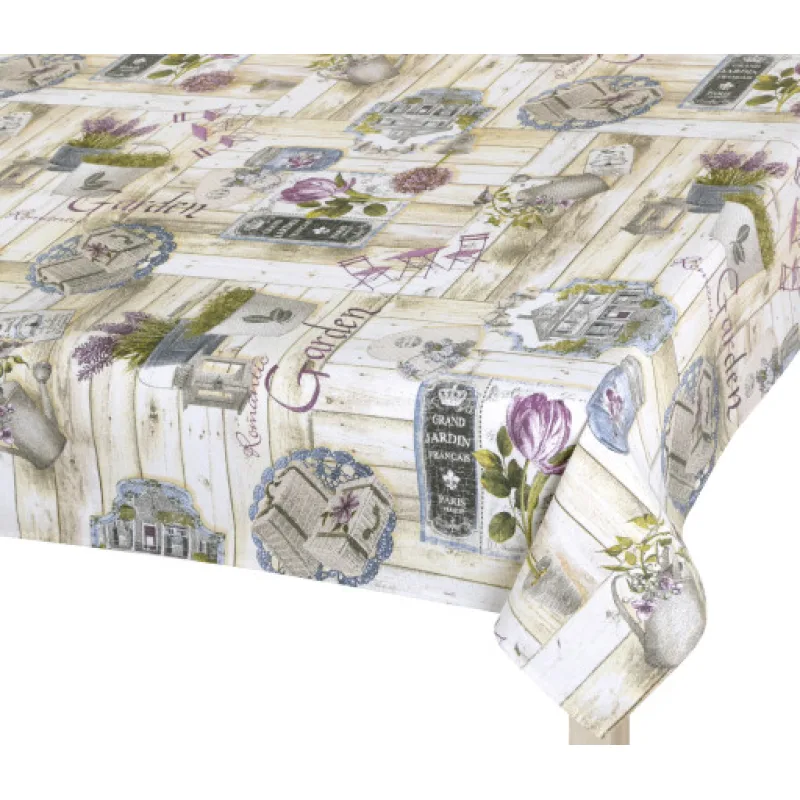 Bellatex Ubrus EMA, Zahrada lila - 120x180 cm