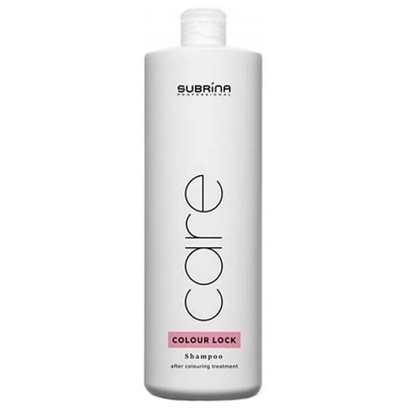 SUBRÍNA Care Colour Lock Shampoo 1000ml - šampón na fixáciu farby