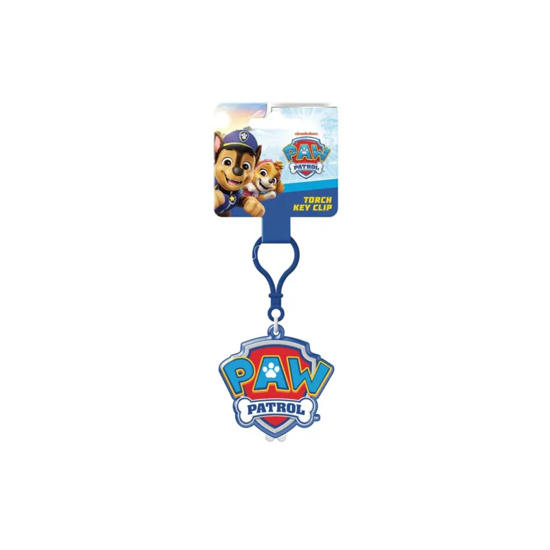Přívěsek na klíče/Klíčenka Tlapková patrola/Paw patrol plast 10cm na baterie se světlem na kartě
