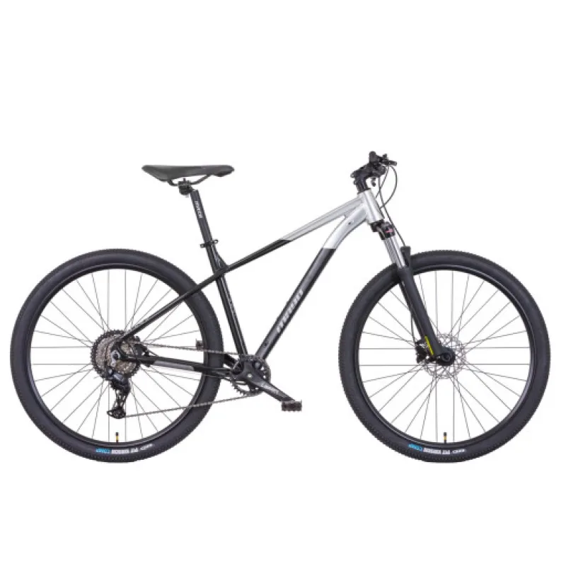 Mayo 29" EGO BASIC Disc 2025, rám 19", stříbrno-černé, Přední vidlice Suntour XCT