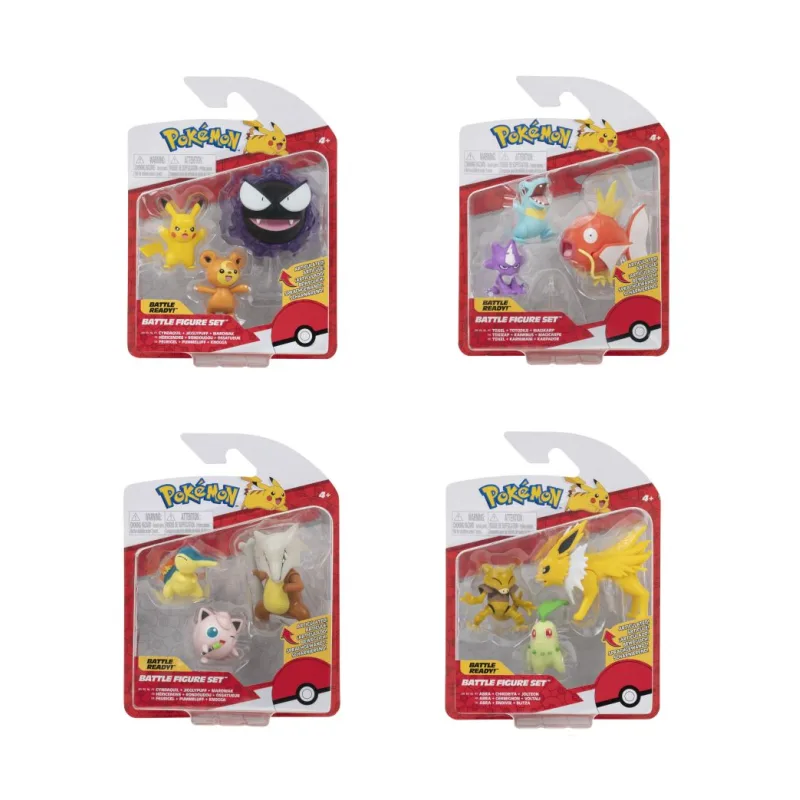 ORBICO figúrky Pokémonov - 3 ks v balení