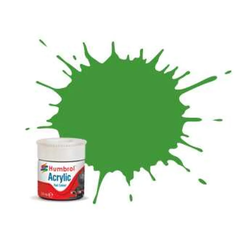 Humbrol farba akryl železničná AB2408 - No RC408 Apple Green - Matná - 14ml