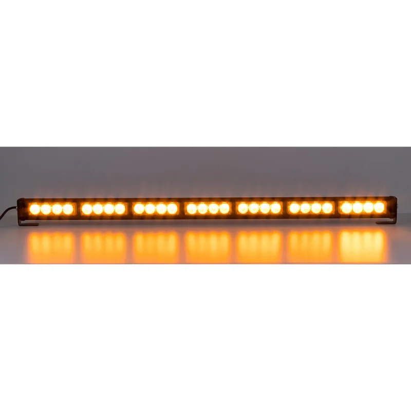 LED světelná alej, 28x LED 3W, oranžová 800mm, ECE R10 kf756-7