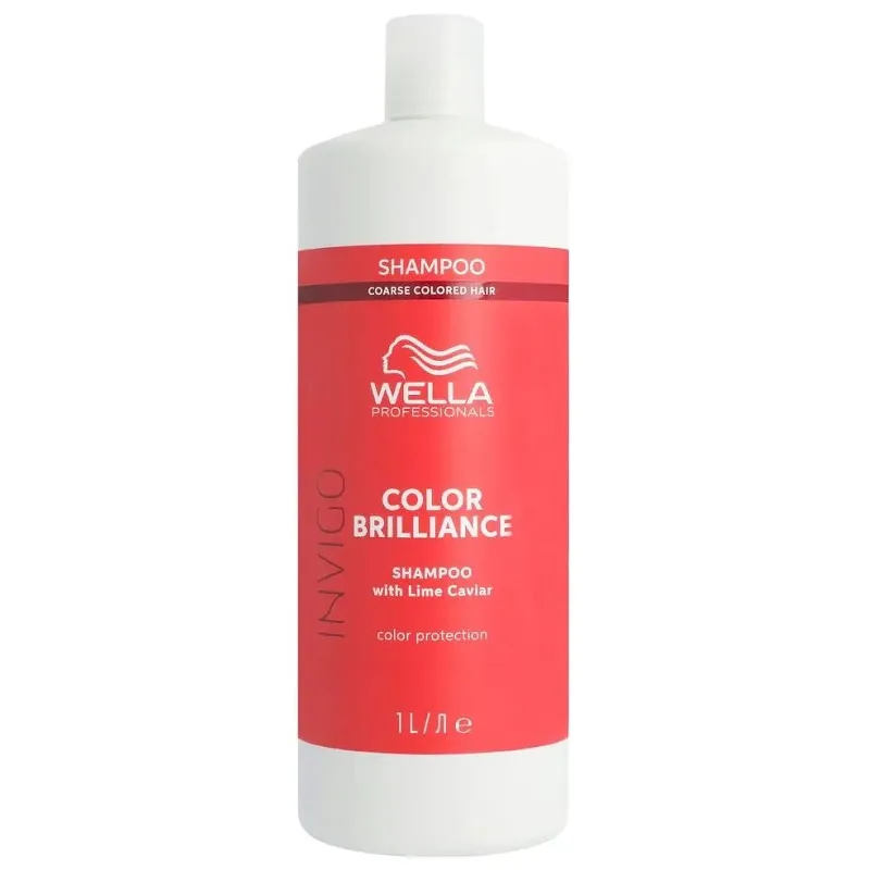 WELLA Invigo Color Brilliance Coarse Shampoo 1000ml - šampon pre silné farbené vlasy
