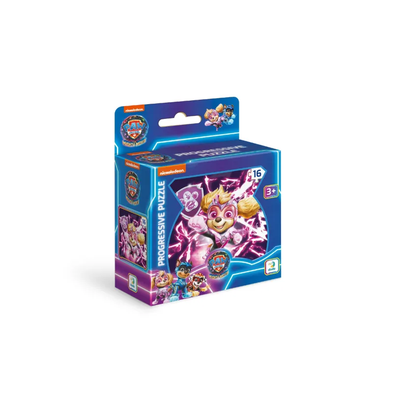 DODO Puzzle Skye Labková patrola/Paw Patrol 22x22cm 16 dielikov v krabičke 10x13,5x5cm