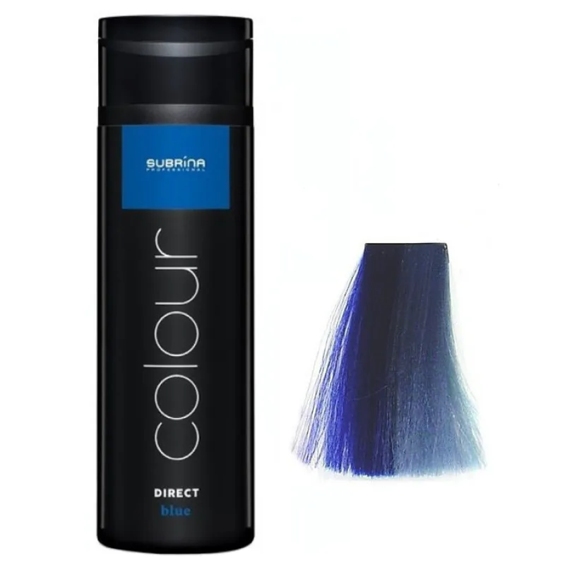 SUBRÍNA SUBRINA Direct Colour Blue 200ml - Gélová farba na vlasy - modrá