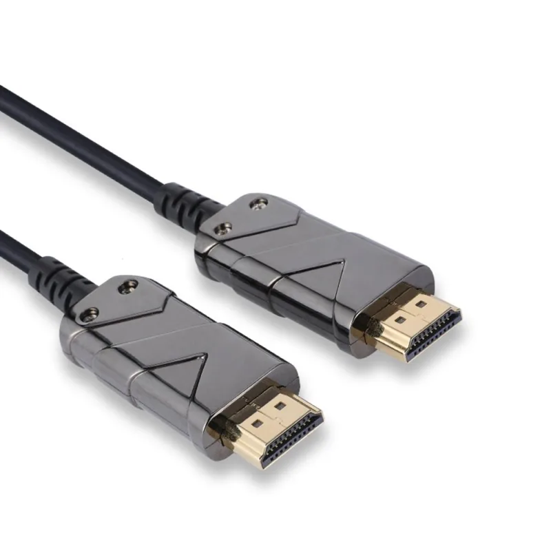 PremiumCord Ultra High Speed HDMI 2.1 optický fiber kabel 8K@60Hz,zlacené 25m kphdm21x25