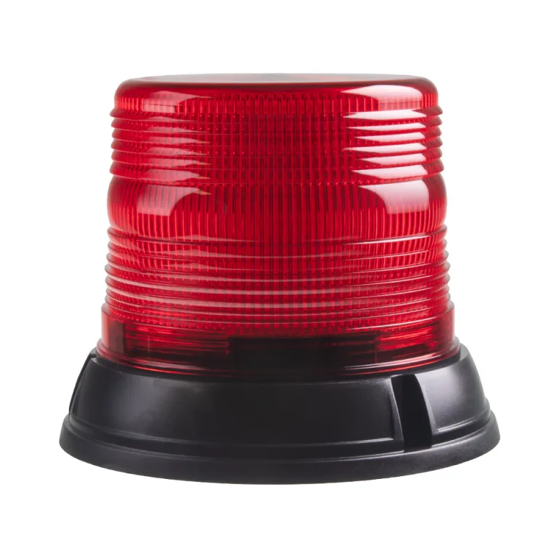 LED maják, 12-24V, červený, pevná montáž, ECE R10 wl62Efixred
